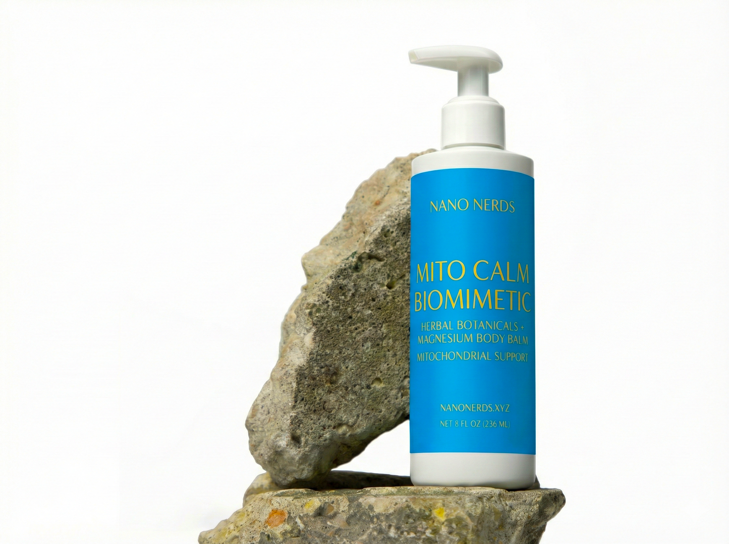 Mito Calm Biomimetic Herbal Botanicals + MG2 Magnesium + Peptides + Body Balm