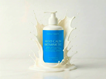 Mito Calm Biomimetic Herbal Botanicals + MG2 Magnesium + Peptides + Body Balm