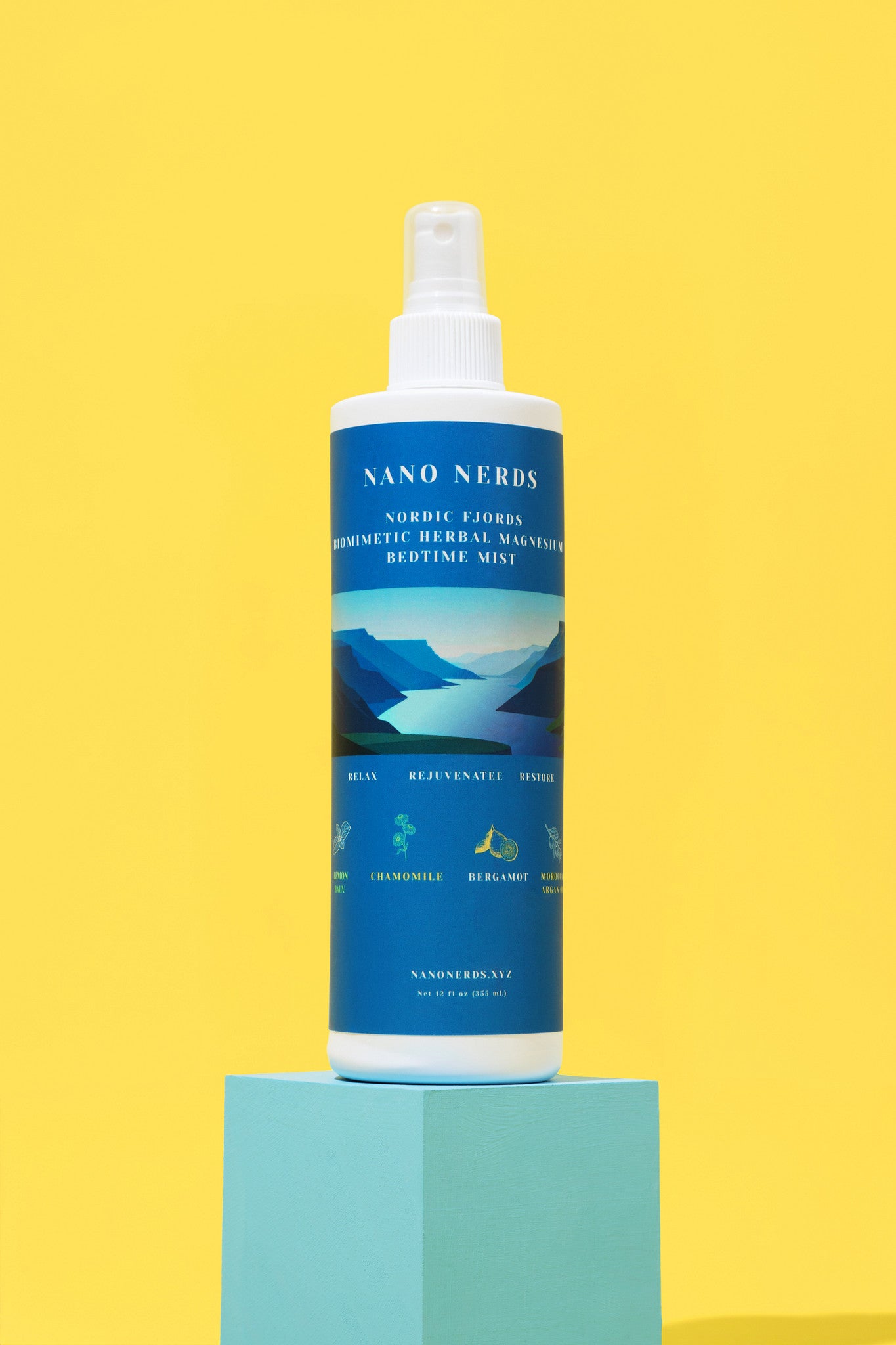 Nordic Fjords Mitochondrial Biomimetic Herbal Magnesium Bedtime Mist