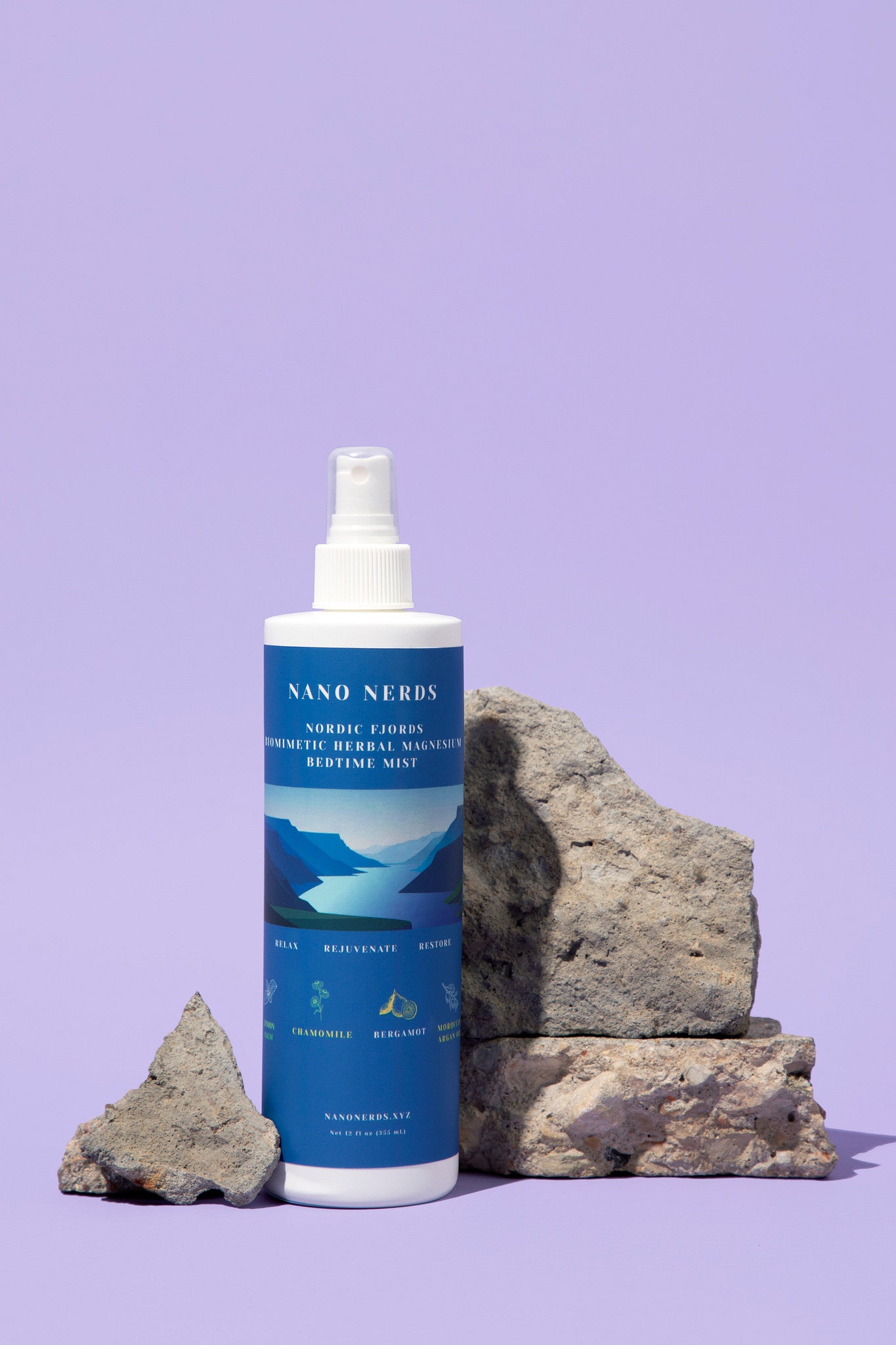 Nordic Fjords Mitochondrial Biomimetic Herbal Magnesium Bedtime Mist