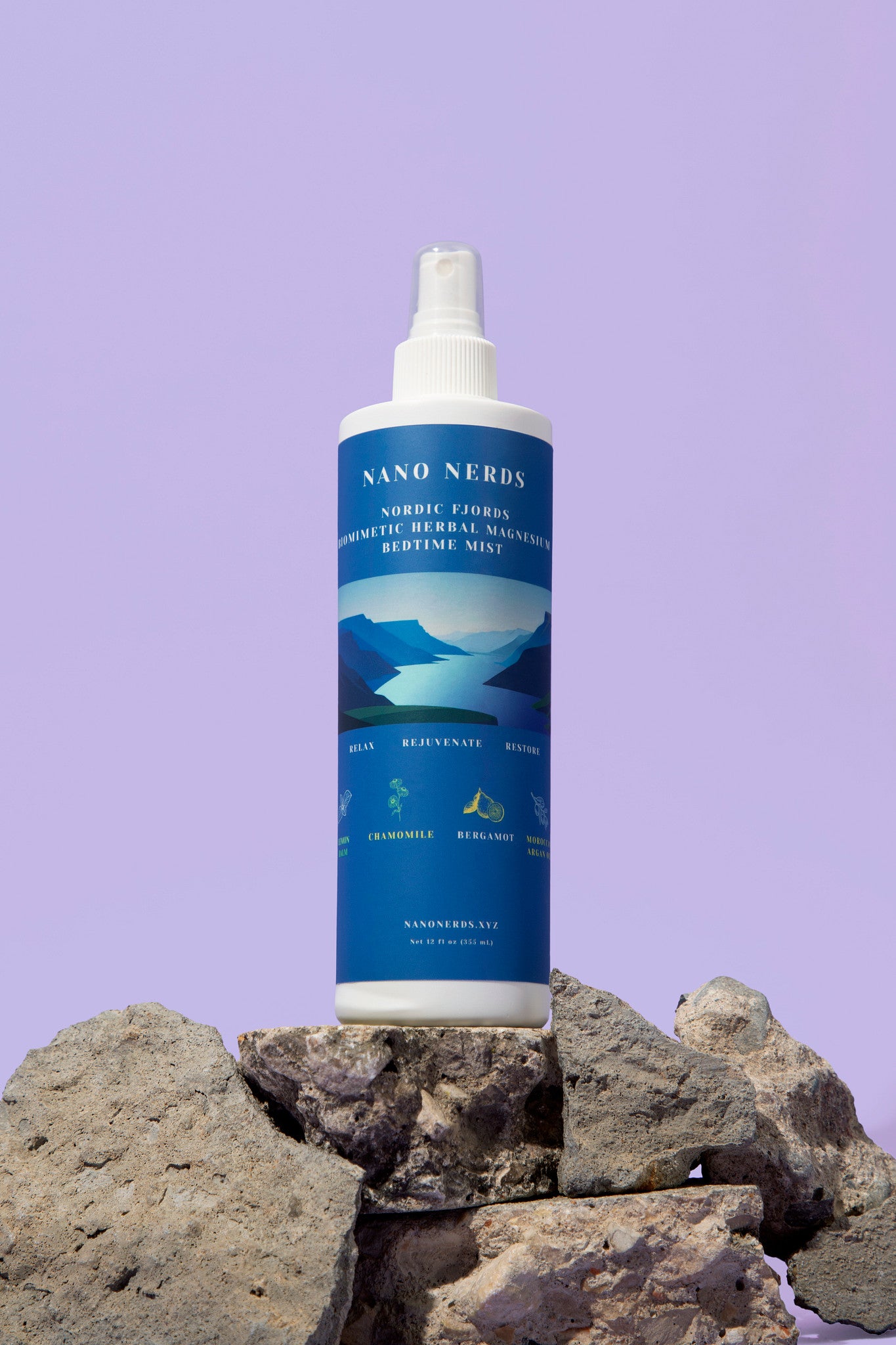 Nordic Fjords Mitochondrial Biomimetic Herbal Magnesium Bedtime Mist