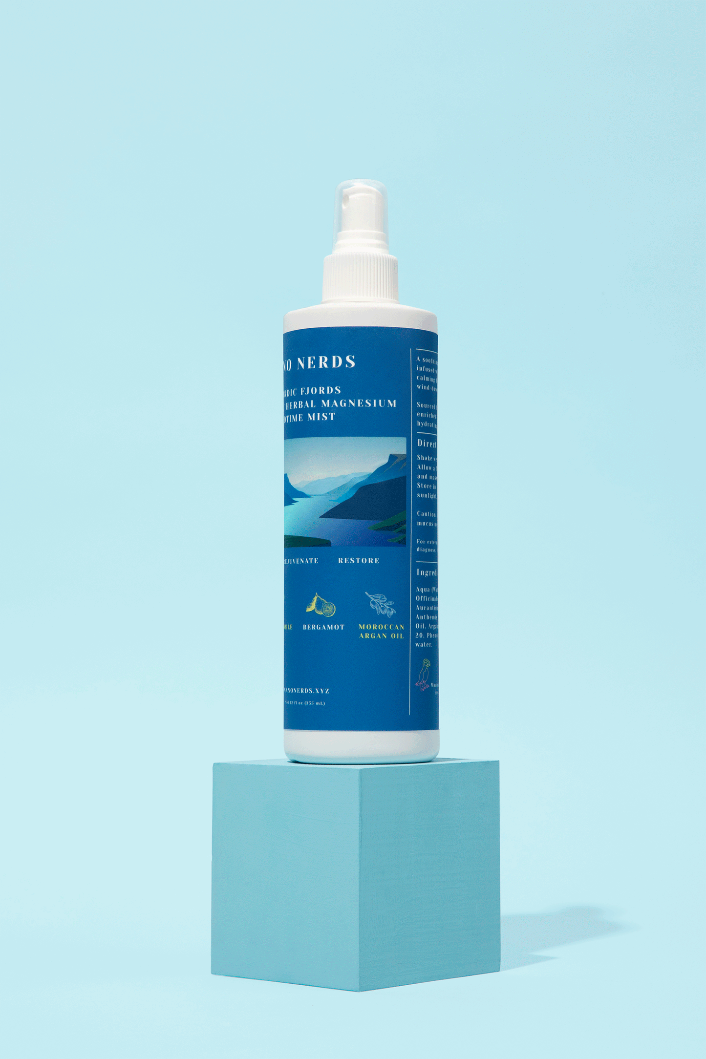 Nordic Fjords Mitochondrial Biomimetic Herbal Magnesium Bedtime Mist