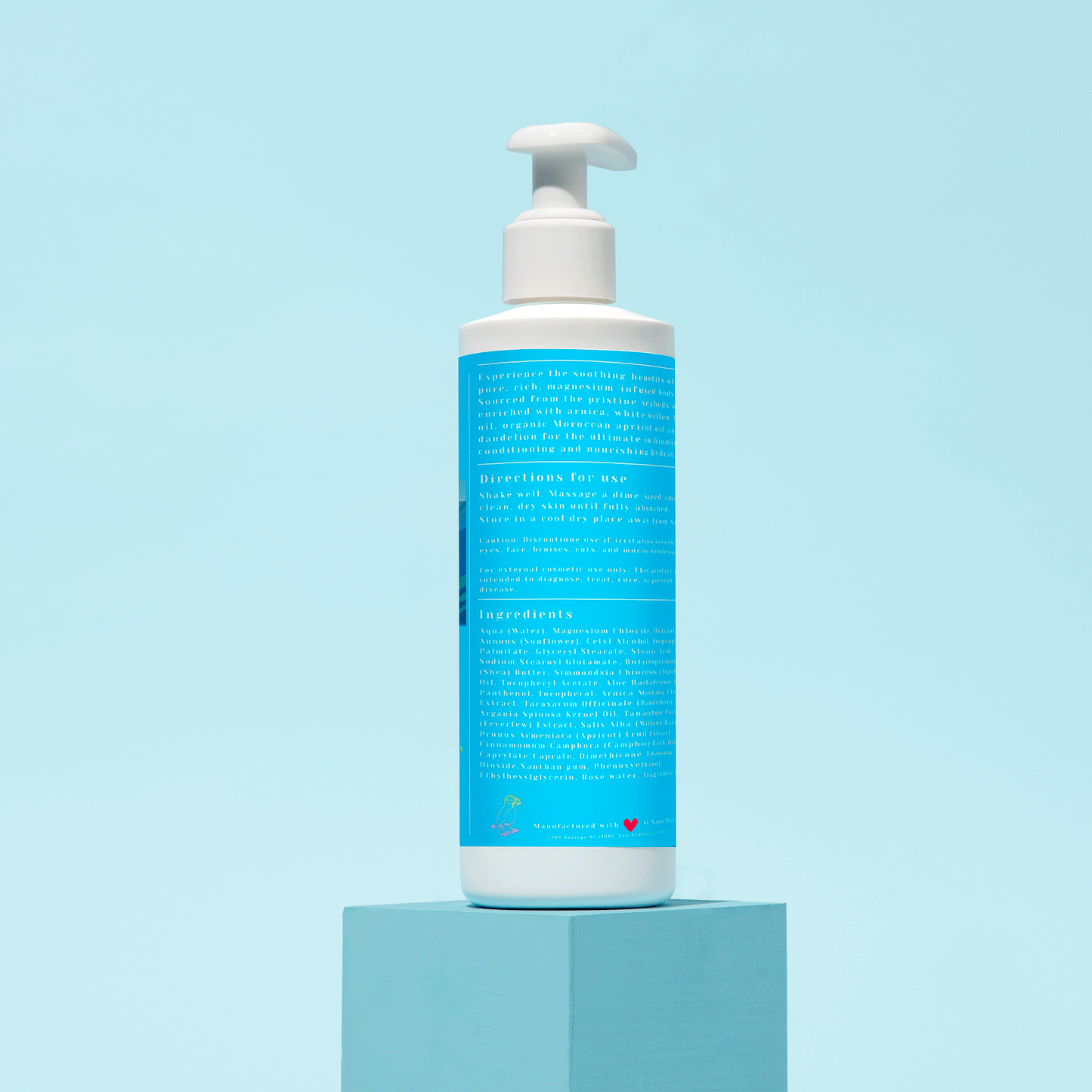 Nordic Fjords Mitochondrial Biomimetic Herbal + MG2 Magnesium  Body Balm