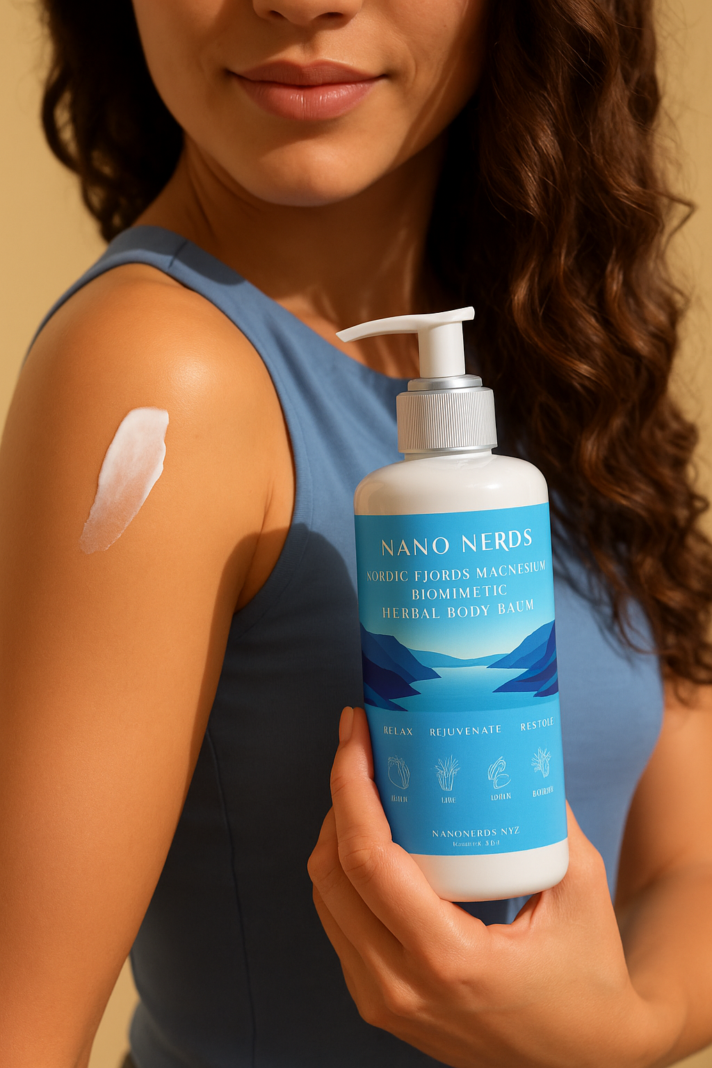 Nordic Fjords Magnesium    Biomimetic Herbal Body Balm