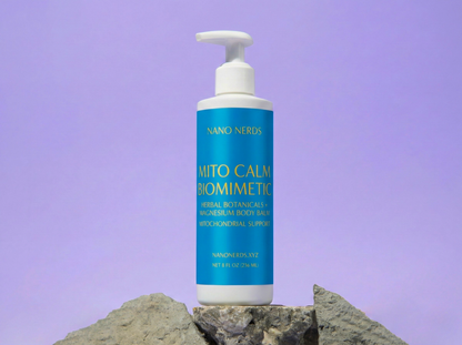 Mito Calm Biomimetic Herbal Botanicals + MG2 Magnesium + Peptides + Body Balm