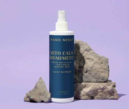 Mito Calm Biomimetic Herbal Botanicals + MG2 Magnesium  + Peptides + Bedtime Mist Spray