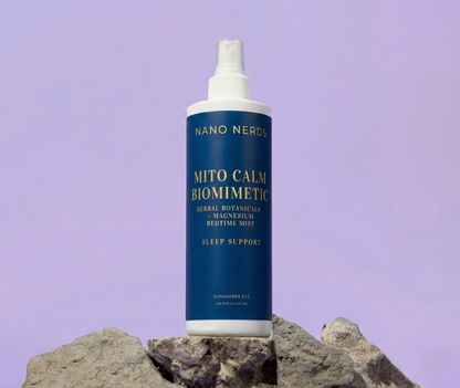 Mito Calm Biomimetic Herbal Botanicals + MG2 Magnesium  + Peptides + Bedtime Mist Spray