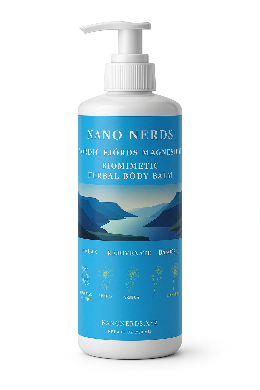 Nordic Fjords Magnesium    Biomimetic Herbal Body Balm
