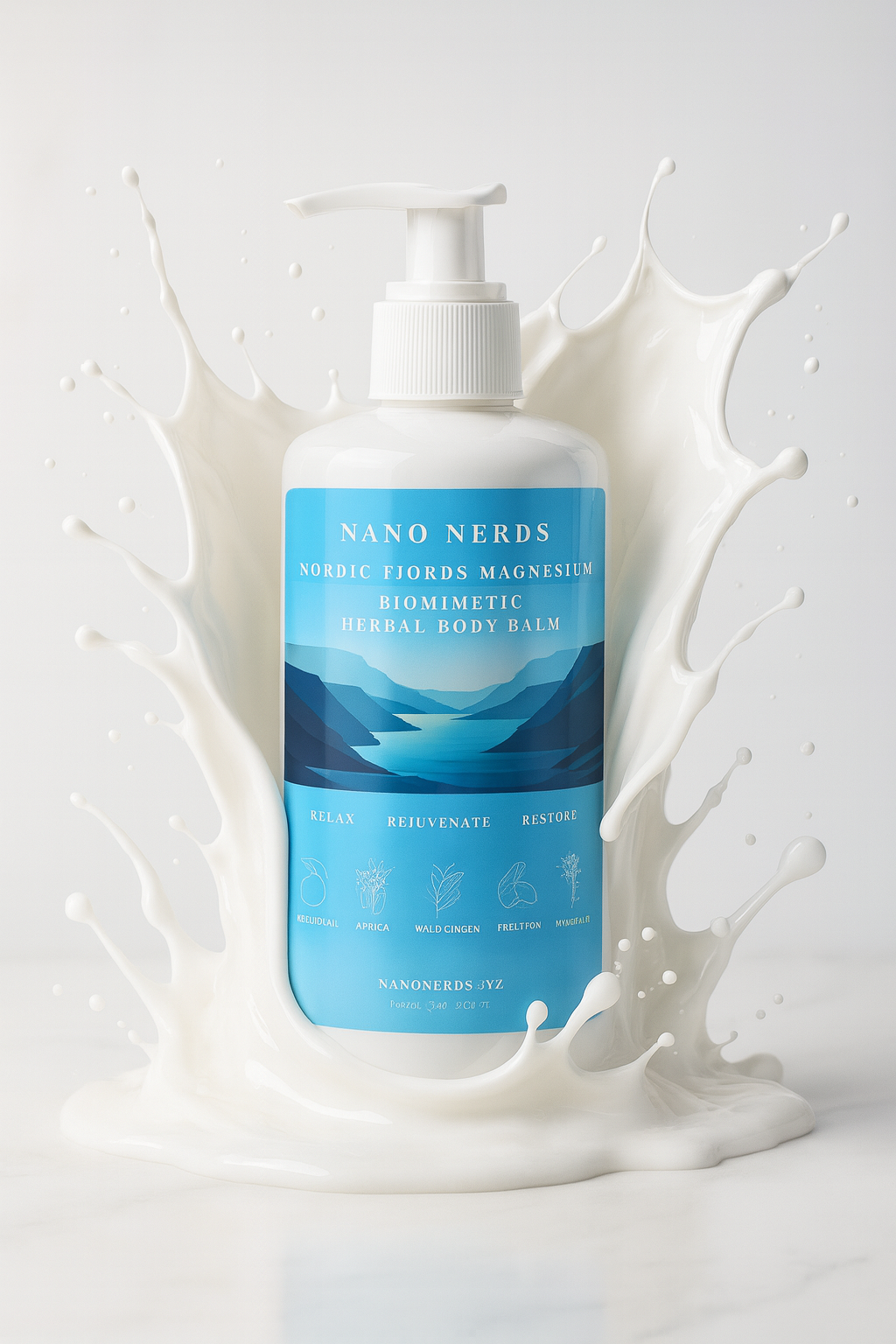 Nordic Fjords Magnesium    Biomimetic Herbal Body Balm